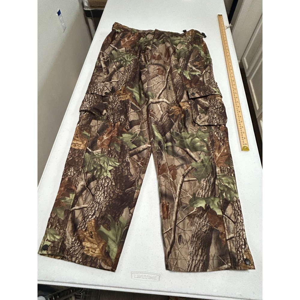 Stearns Dry Wear Camo Cargo Pants Men‎ Large H787 Hunting Outdoor